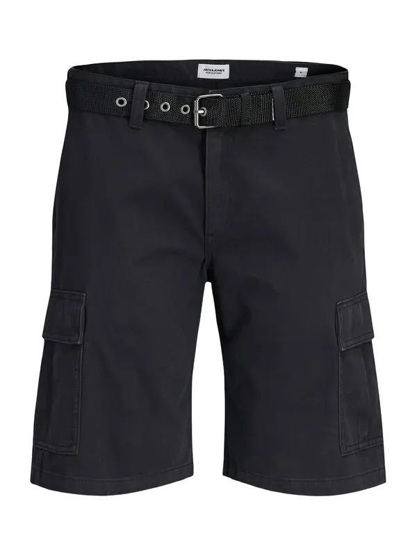 JACK & JONES JACK & JONES Kargo hlače 'JPSTCole Hudson'  črna