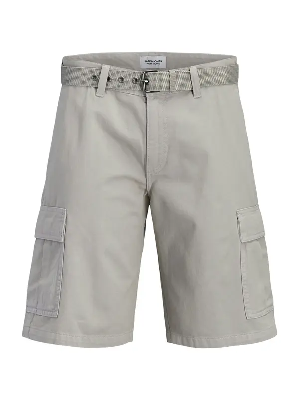 JACK & JONES JACK & JONES Kargo hlače 'JPSTCole Hudson'  svetlo siva