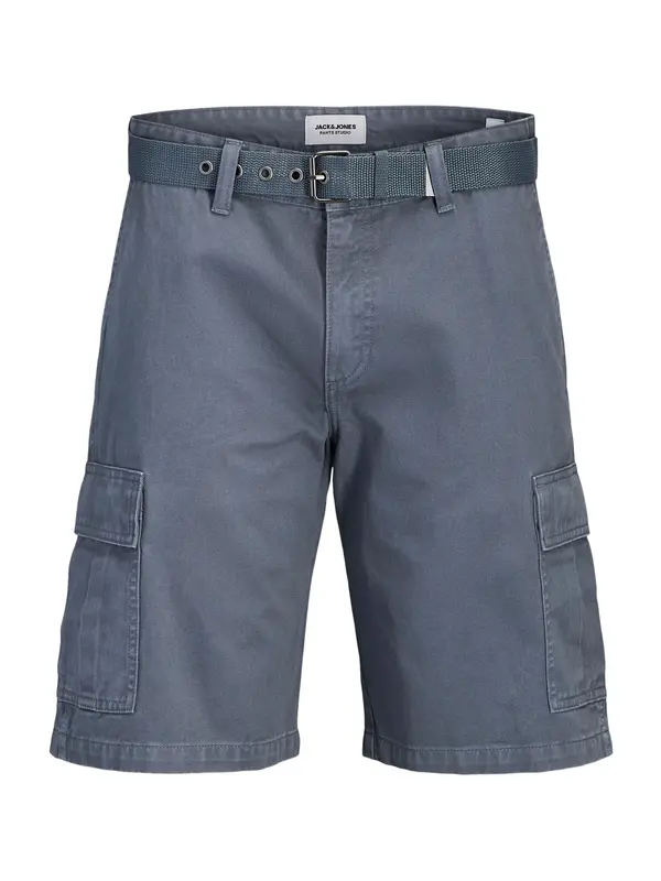 JACK & JONES JACK & JONES Kargo hlače 'JPSTCole Hudson'  temno siva