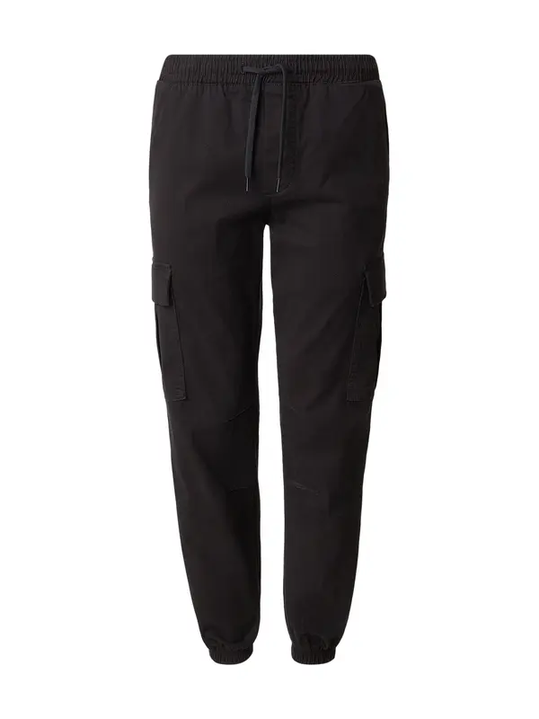 JACK & JONES JACK & JONES Kargo hlače 'JPSTKANE DYLAN'  črna
