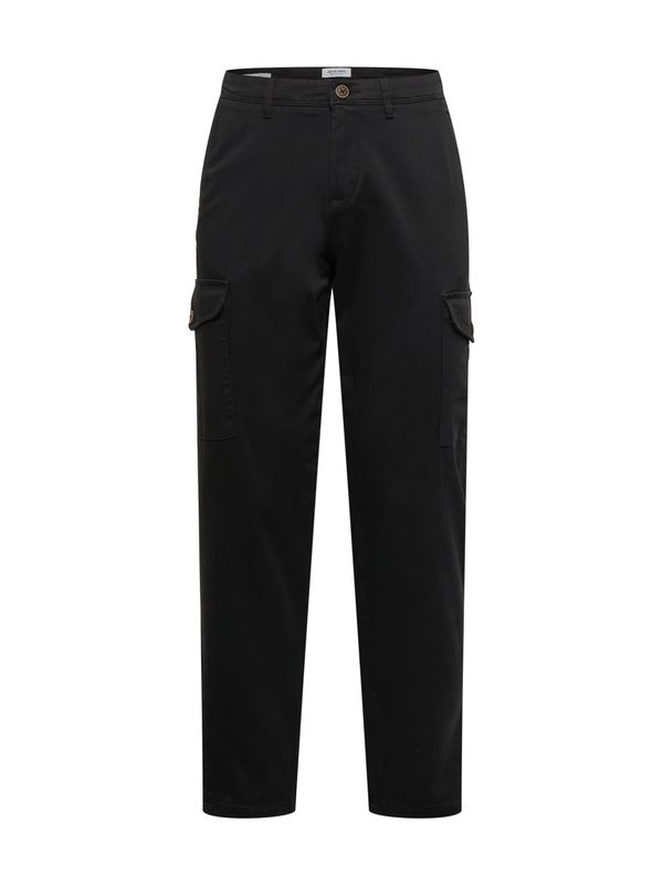 JACK & JONES JACK & JONES Kargo hlače 'JPSTOllie Bowie'  črna