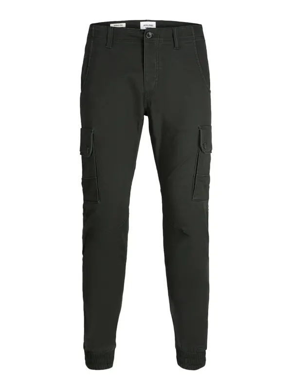JACK & JONES JACK & JONES Kargo hlače 'JWHPAUL JJWARNER'  črna