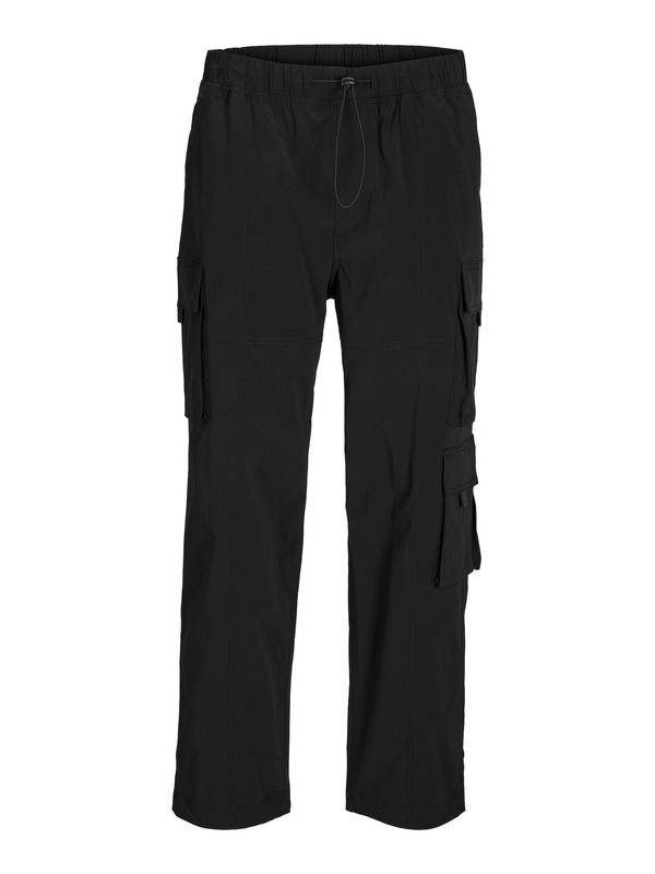 JACK & JONES JACK & JONES Kargo hlače 'KARL'  črna