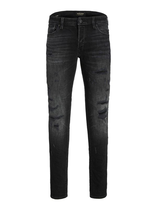 JACK & JONES JACK & JONES Kavbojke 'Glenn Blair'  črn denim