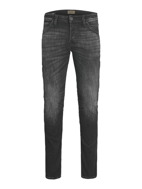 JACK & JONES JACK & JONES Kavbojke 'Glenn'  črn denim