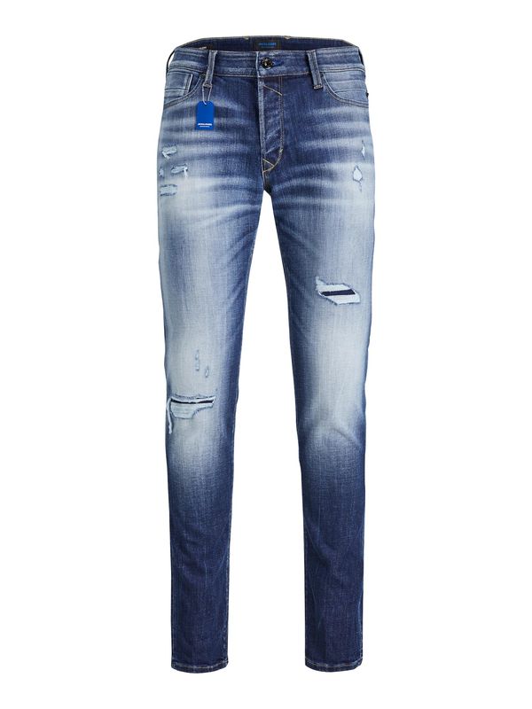 JACK & JONES JACK & JONES Kavbojke 'GLENN'  moder denim