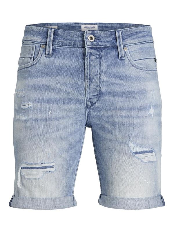 JACK & JONES JACK & JONES Kavbojke 'IRICK BLAIR GE 202'  moder denim / svetlo modra