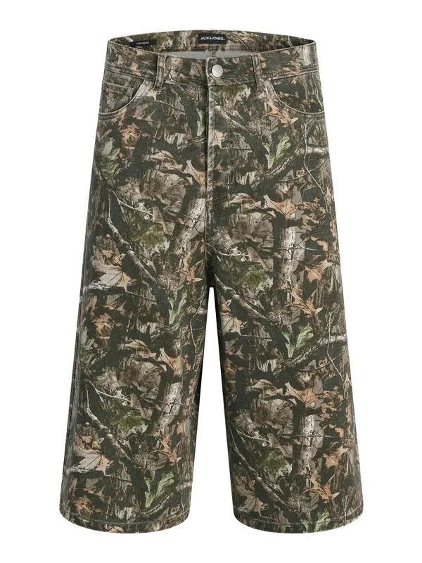 JACK & JONES JACK & JONES Kavbojke 'JJIBILLY JJORIGINAL'  bež / zelena / temno zelena / off-bela