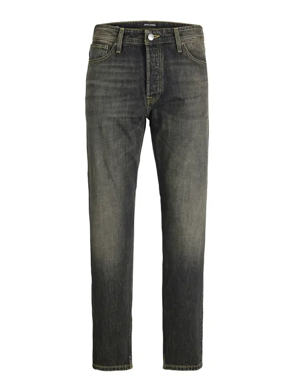 JACK & JONES JACK & JONES Kavbojke 'JJICHRIS JJORIGINAL'  črn denim