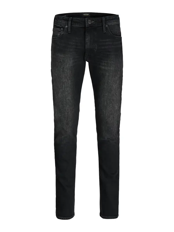 JACK & JONES JACK & JONES Kavbojke 'JJIGLENN JJEVAN'  črn denim