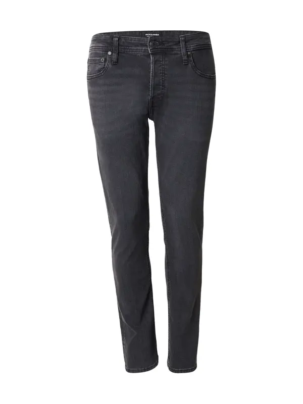 JACK & JONES JACK & JONES Kavbojke 'JJIGlenn JJOriginal'  črn denim