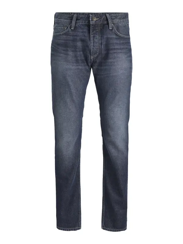 JACK & JONES JACK & JONES Kavbojke 'JJIMIKE JJCOLE'  temno modra