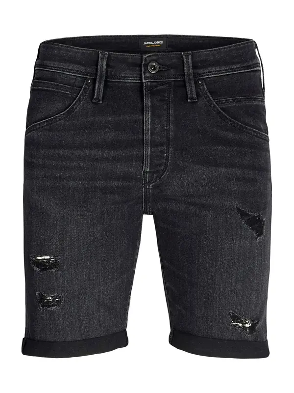 JACK & JONES JACK & JONES Kavbojke 'JJIRICK JJFOX'  črn denim