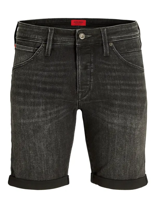 JACK & JONES JACK & JONES Kavbojke 'JJIRick JJFox'  črn denim