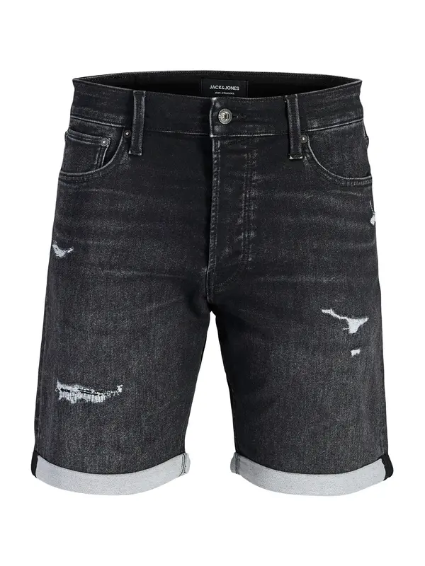 JACK & JONES JACK & JONES Kavbojke 'JJIRick JJIcon'  črn denim