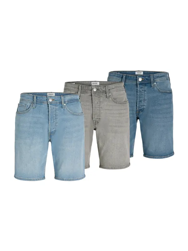 JACK & JONES JACK & JONES Kavbojke 'JJIRICK JJORIGINAL'  moder denim / svetlo modra / siv denim