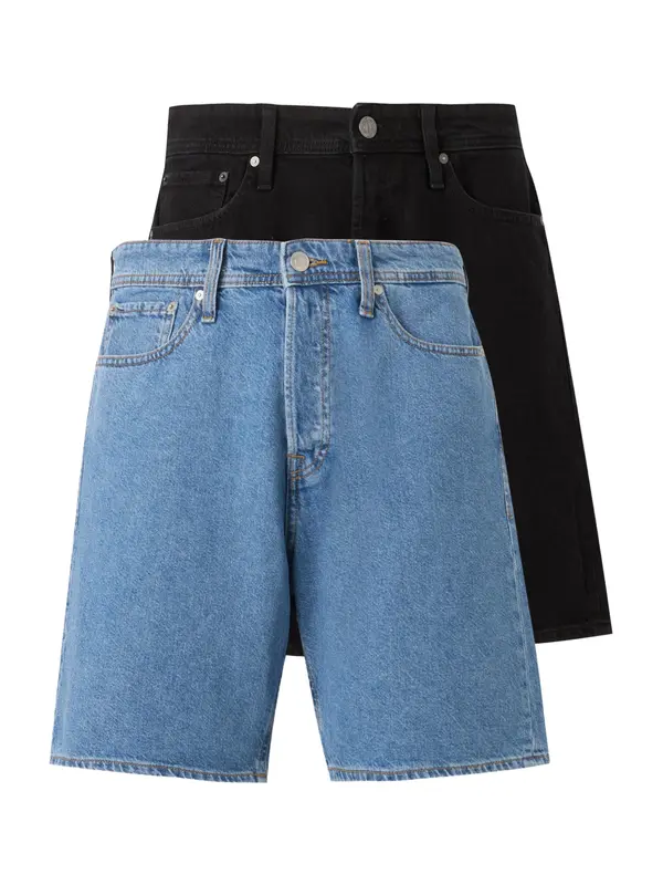 JACK & JONES JACK & JONES Kavbojke 'JJITONY JJORG'  moder denim / črn denim