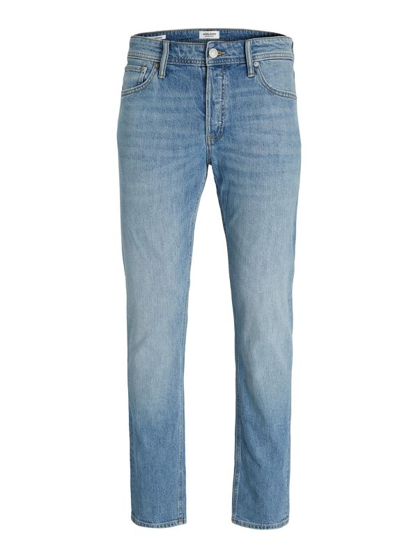 JACK & JONES JACK & JONES Kavbojke 'MIKE'  moder denim / rjava