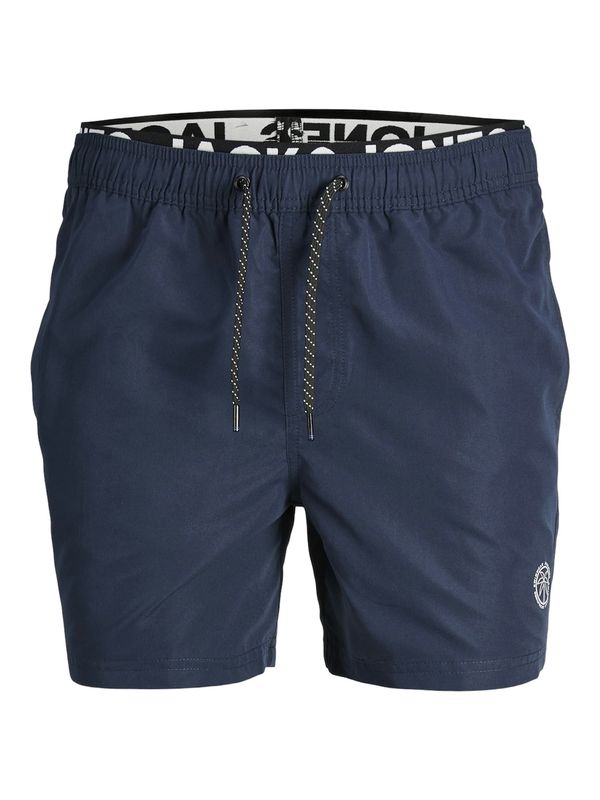 JACK & JONES JACK & JONES Kratke kopalne hlače 'Fiji'  temno modra