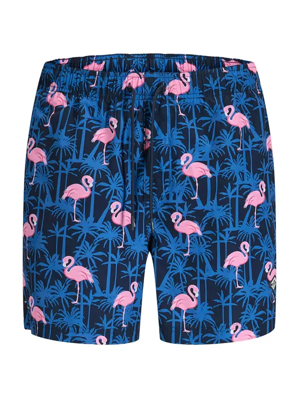 JACK & JONES JACK & JONES Kratke kopalne hlače 'JPSTMaui'  mornarska / kraljevo modra / roza