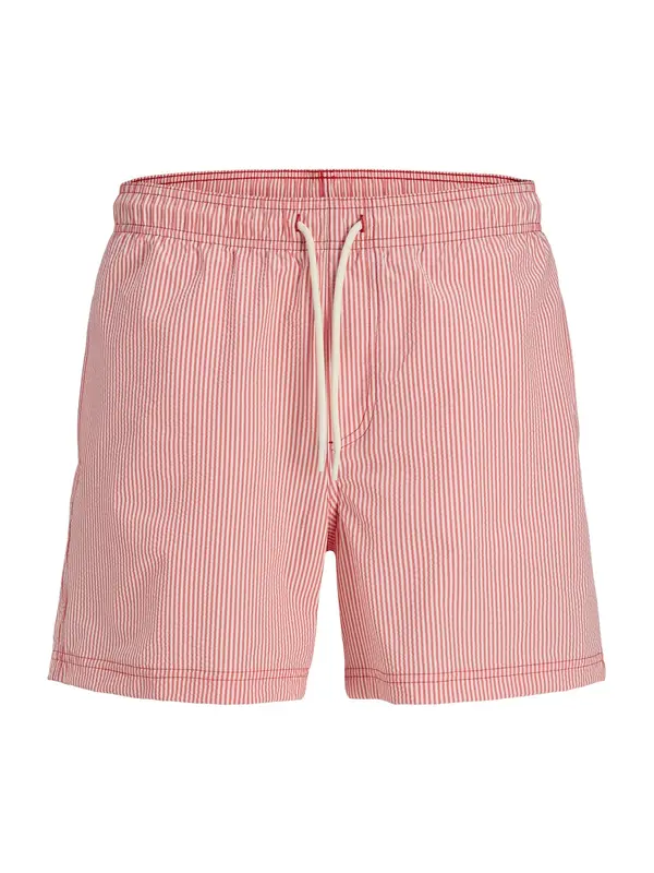 JACK & JONES JACK & JONES Kratke kopalne hlače 'JPSTMaui Ocean'  melona / bela
