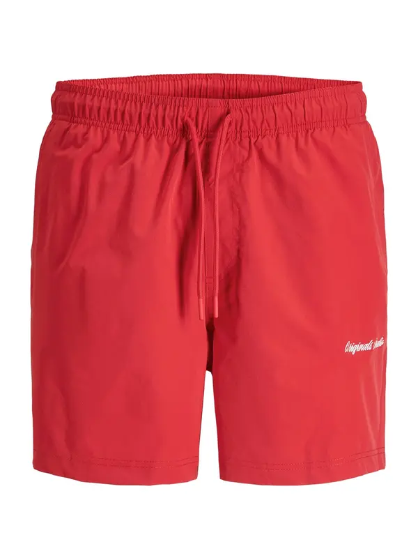 JACK & JONES JACK & JONES Kratke kopalne hlače 'JPSTMaui'  rdeča