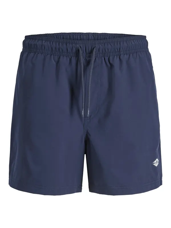 JACK & JONES JACK & JONES Kratke kopalne hlače 'JPSTMaui Tropic'  temno modra