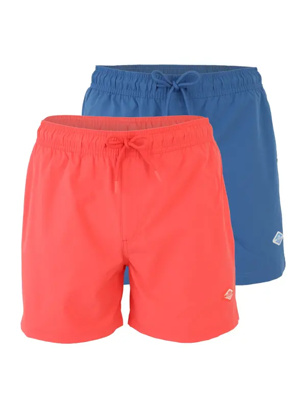 JACK & JONES JACK & JONES Kratke kopalne hlače 'JPSTMAUI'  živo rdeča / črna