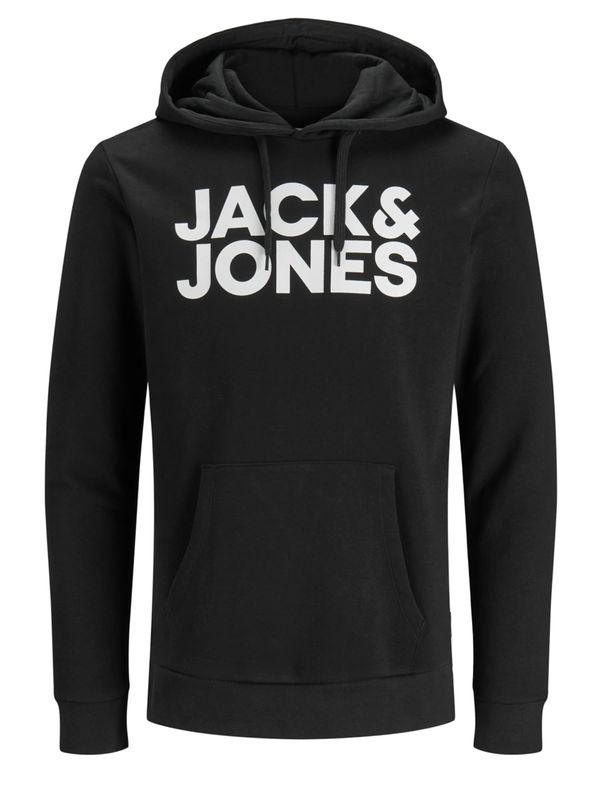 JACK & JONES JACK & JONES Majica  antracit / bela