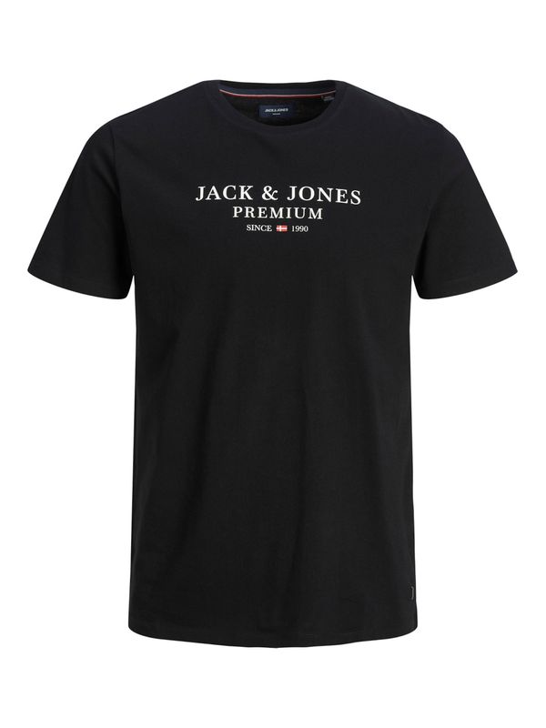 JACK & JONES JACK & JONES Majica 'Archie'  črna / bela