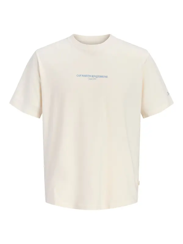 JACK & JONES JACK & JONES Majica  bež / modra / bela