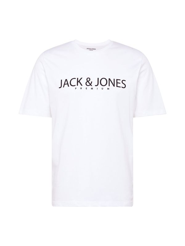 JACK & JONES JACK & JONES Majica 'Bla Jack'  črna / bela