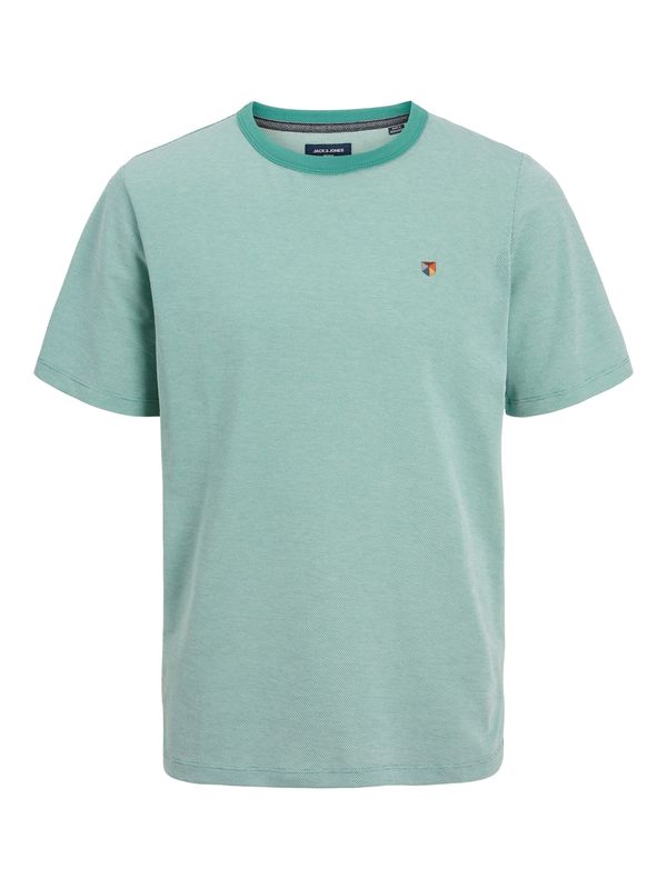 JACK & JONES JACK & JONES Majica 'BLUWIN'  rjava / rumena / pastelno zelena