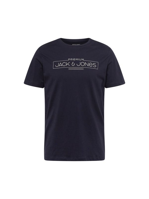 JACK & JONES JACK & JONES Majica 'BOOSTER'  mornarska / bela