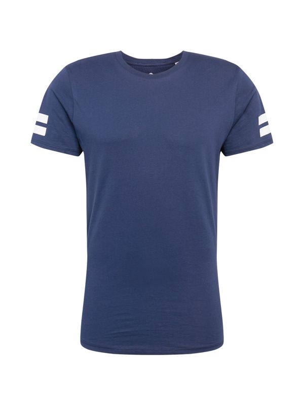 JACK & JONES JACK & JONES Majica 'Boro'  temno modra / bela