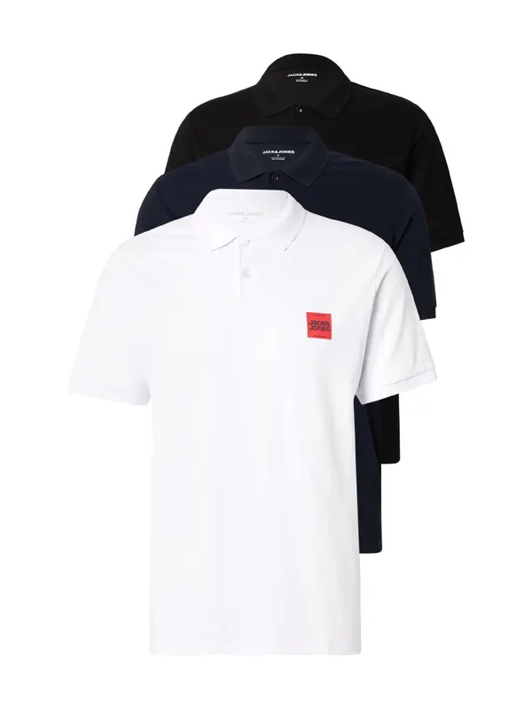 JACK & JONES JACK & JONES Majica 'Brandy'  mornarska / črna / bela