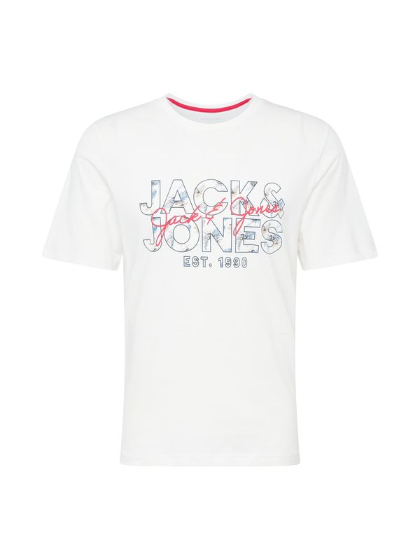 JACK & JONES JACK & JONES Majica 'CHILL'  marine / svetlo modra / svetlo rdeča / bela