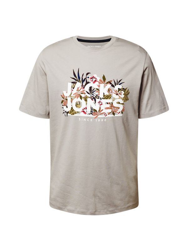 JACK & JONES JACK & JONES Majica 'CHILL'  siva / kaki / losos / bela