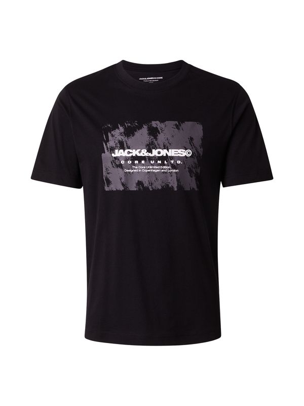 JACK & JONES JACK & JONES Majica 'COAERO'  črna