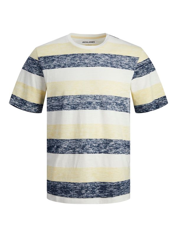 JACK & JONES JACK & JONES Majica 'COAST'  mornarska / rumena / bela