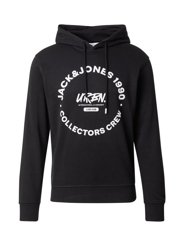 JACK & JONES JACK & JONES Majica  črna / bela