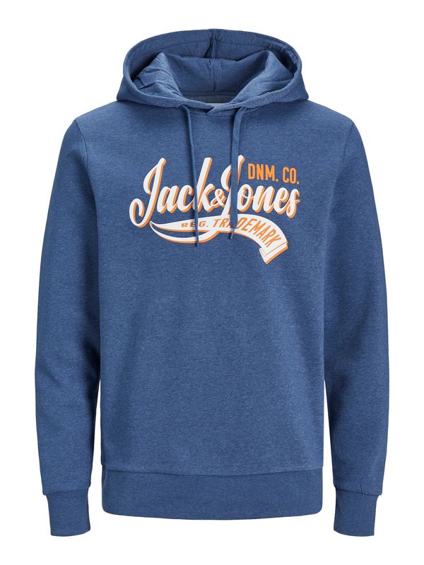 JACK & JONES JACK & JONES Majica  encijan / temno oranžna / bela