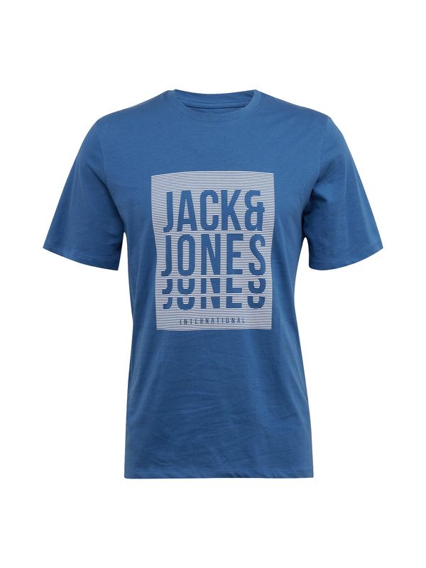 JACK & JONES JACK & JONES Majica 'FLINT'  encijan / bela
