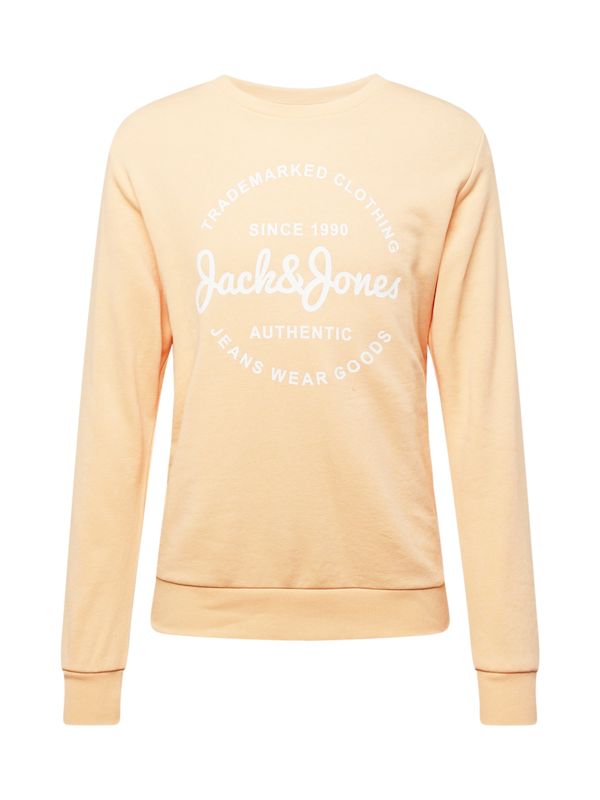 JACK & JONES JACK & JONES Majica 'FOREST'  breskev / off-bela