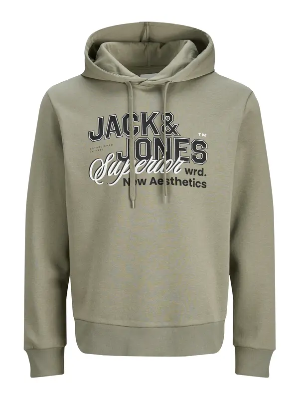 JACK & JONES JACK & JONES Majica  greige / črna / bela