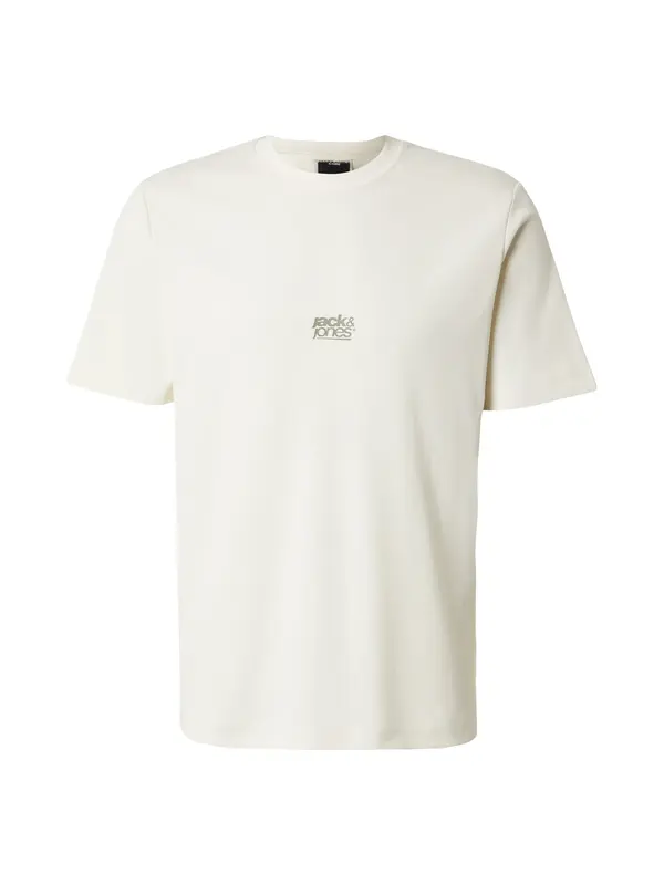 JACK & JONES JACK & JONES Majica 'JCOBREEZE'  greige / svetlo siva / temno zelena / off-bela