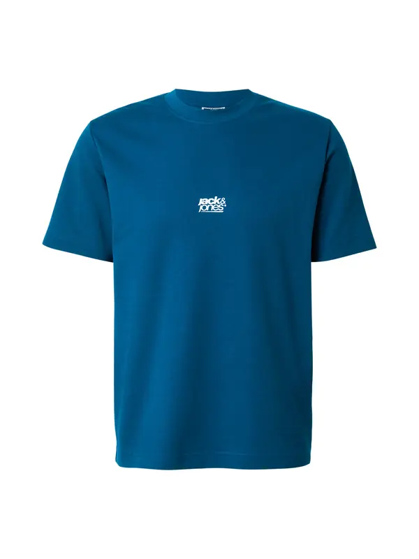 JACK & JONES JACK & JONES Majica 'JCOBREEZE'  mornarska / bela