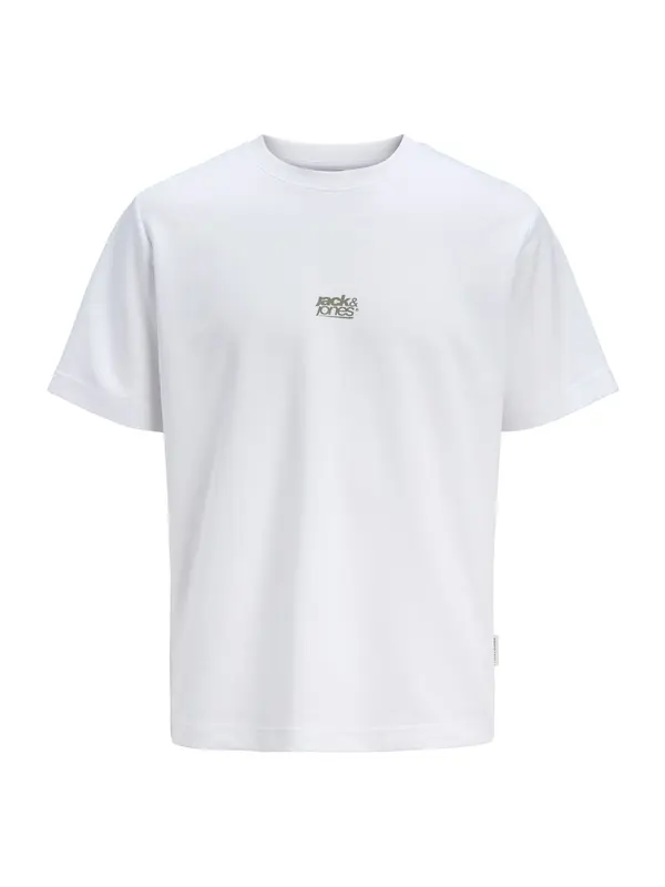 JACK & JONES JACK & JONES Majica 'JCOBREEZE'  siva / črna / bela