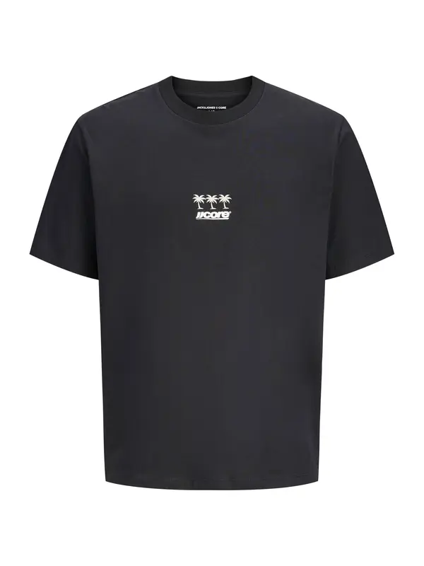 JACK & JONES JACK & JONES Majica 'JCOClub'  črna / bela