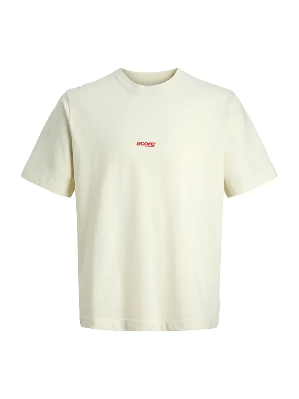 JACK & JONES JACK & JONES Majica 'JCOCLUB'  pastelno rumena / rdeča